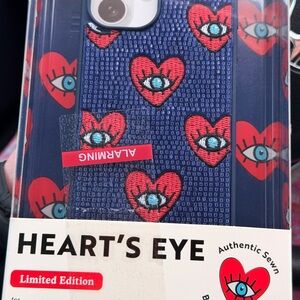 Heart's Eye Limited Edition Phone Case - Blue and Red